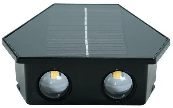 Immax 08488L - Lampada solare da parete LED 2W 5V IP54 con sensore