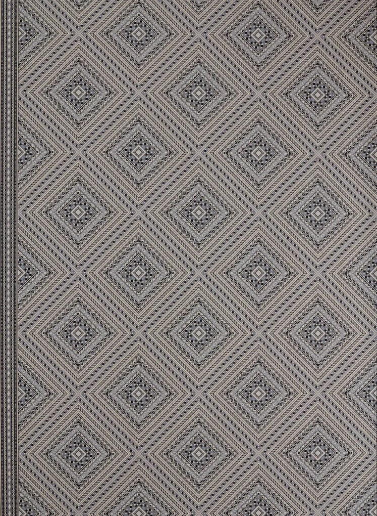Zoffany Carta da parati Marquetry Trellis - Slate