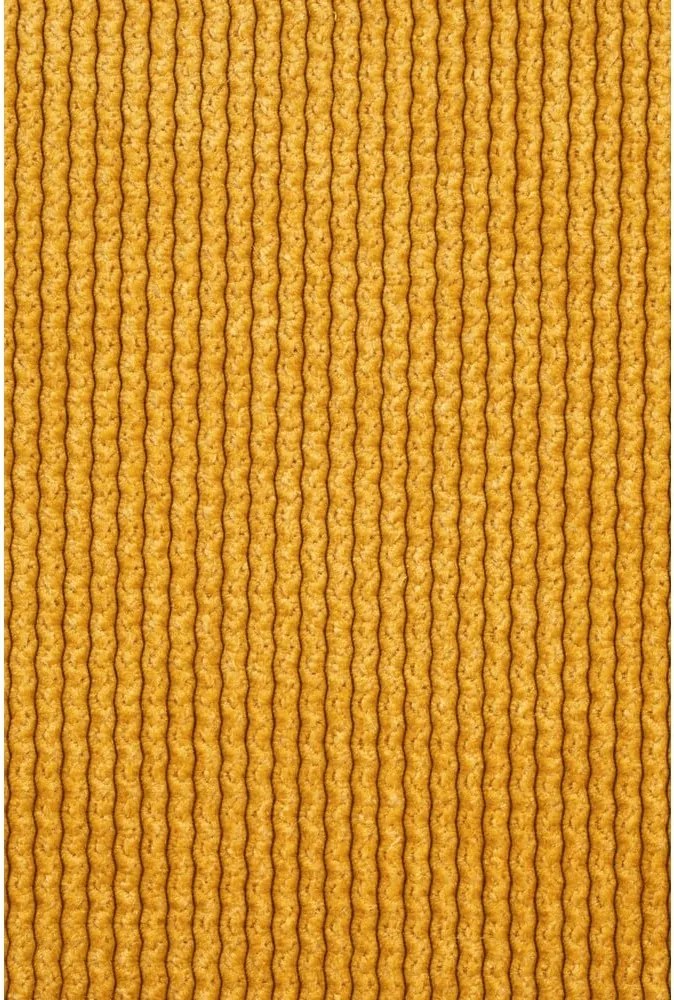 Poltrona in velluto giallo ocra Bubba - Zuiver