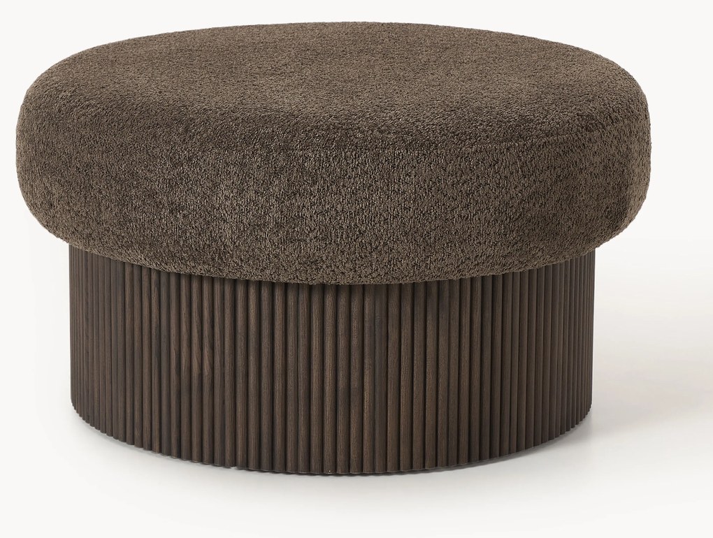 Pouf imbottito grande con contenitore Nala