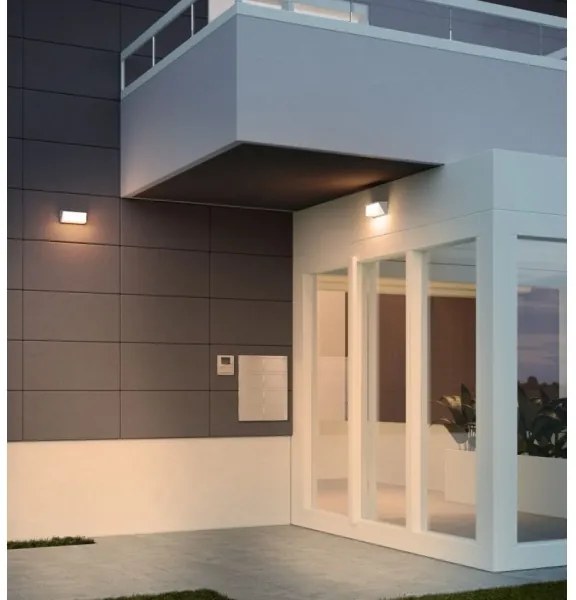 Redo 90237 - Applique a LED da esterno SPECTRA LED/16W/230V 3000K IP54 bianco