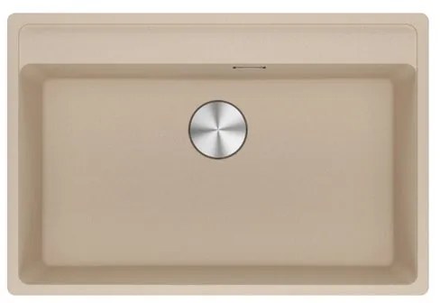 Lavello integrato 1 vasca in fragranite avena FRANKE Maris L 51 x L 76 cm