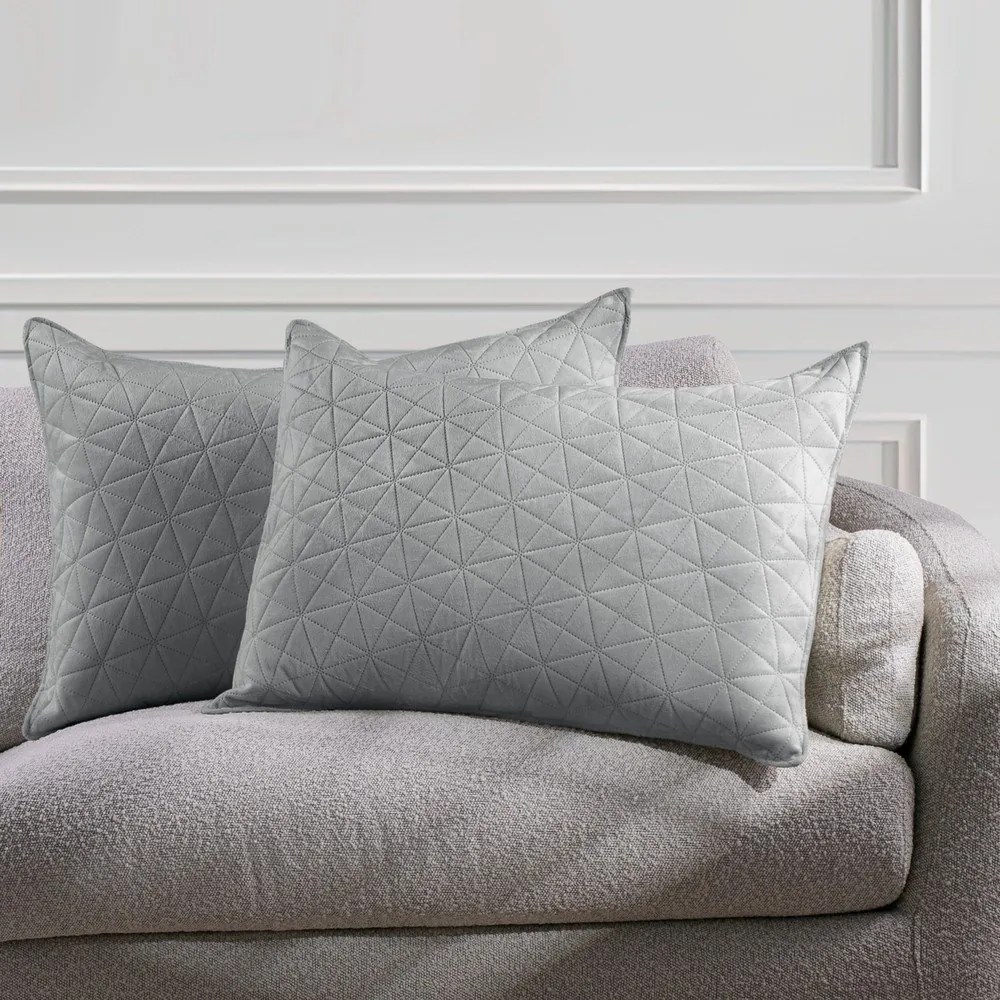 Federe decorative in set in velluto 2 pz 50x70 cm Laila – Restilo