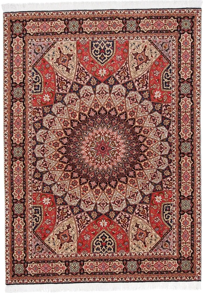 Tabriz Tappeto persiano 160 x 220 (Iran) Annodato A Mano
