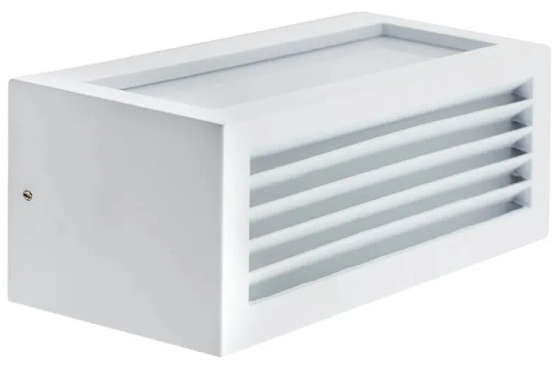 Applique Line Design - E27 Bianca IP65 per Esterni Base E27