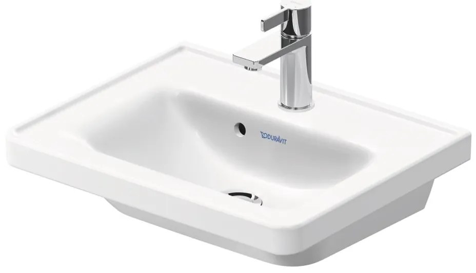 Duravit 742500000 - Lavabo sospeso D-NEO 50 x 40 cm in ceramica, bianco lucido