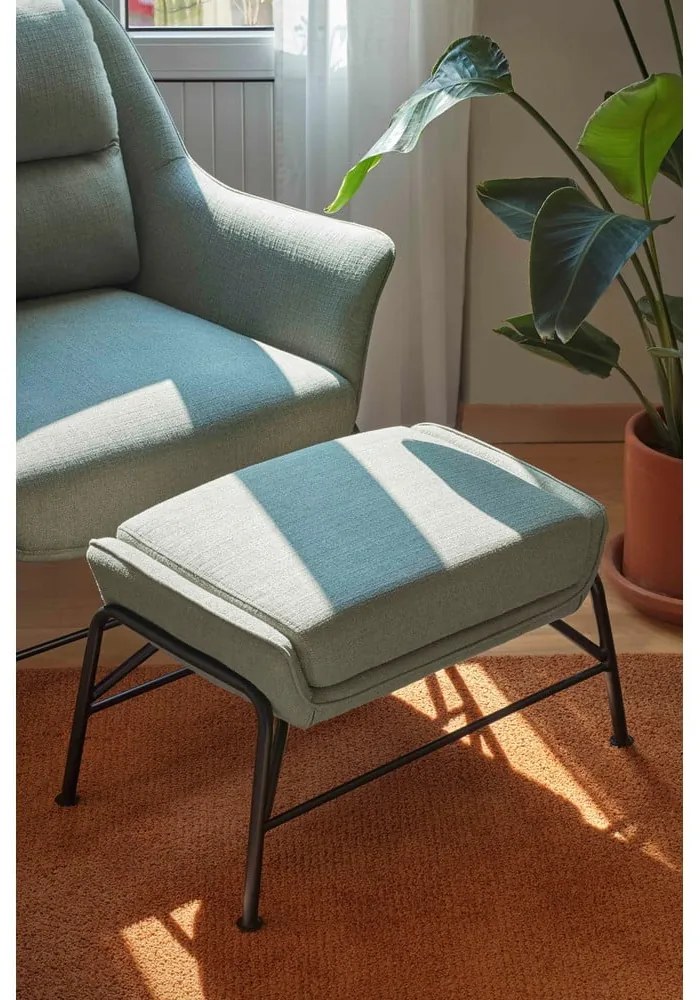 Pouf verde-grigio Sadira - Teulat