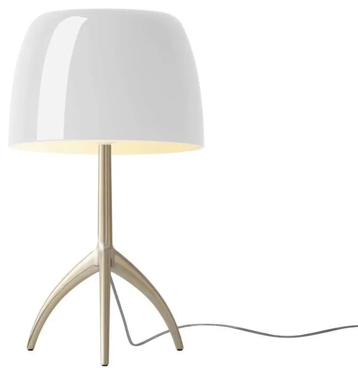 Foscarini - Lumiere Grande Lampada da Tavolo E27 Golden/Bianco Dimmerabile Foscarini