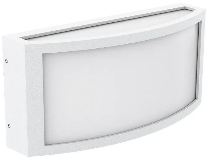 Applique Slim Design IP65 - E27 Bianca Colore del corpo Bianco