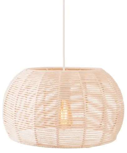 MAXLIGHT P0583 - Lampadario a sospensione con filo PRASLIN 1xE27/15W/230V diametro 39 cm beige