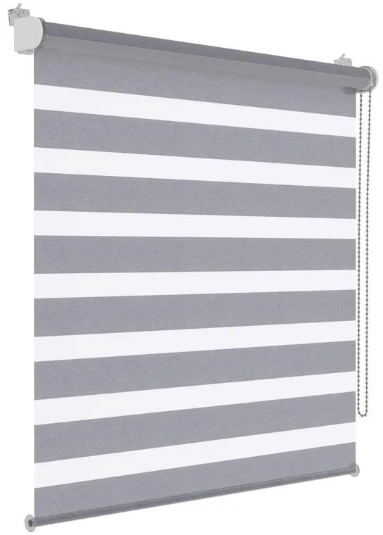Tenda a rullo giorno / notte Orleans Velo nero 90x190 cm