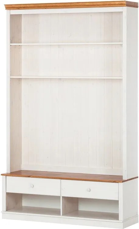 Set TV in legno di pino bianco 140x223 cm Anita - Støraa