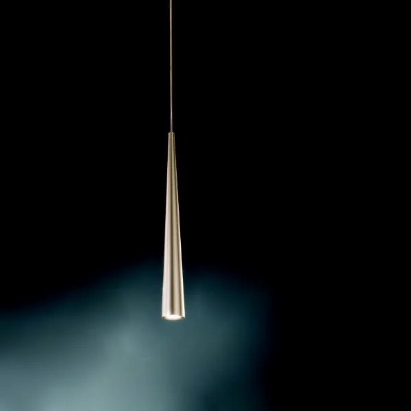 Lampada a sospensione NOA D6 cm alluminio verniciato a polvere Oro - Grande