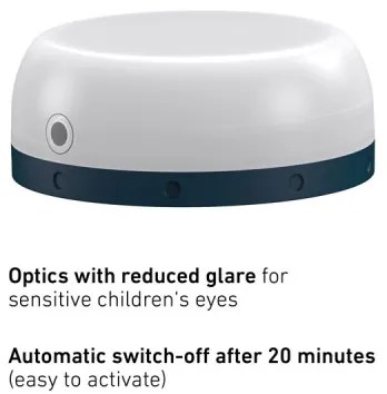 Ledlenser KIDCAMP6 DINO - lampada portatile dimmerabile a LED/3xAAA IP44 verde