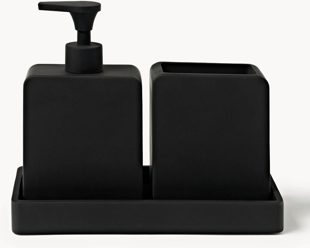 Set di 3 accessori da bagno Loa