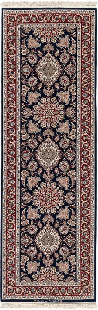 Isfahan Tappeto persiano 230x80 (Iran) Annodato A Mano