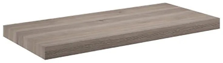 Top per lavabo Neo SENSEA L 136 x H 10 x P 48.5 cm rovere grigio truciolare