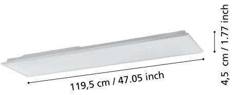 Eglo 99549 - Plafoniera LED dimmerabile HERRORA-Z LED/31,5W/230V 2700-6500K