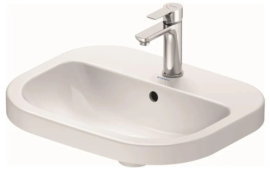 Duravit 24025500002 - Lavabo sospeso D-CODE 55x44 cm ceramica/bianco lucido