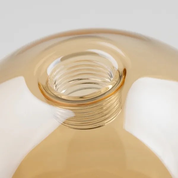 Brilagi -Vetro di ricambio per lampadario, applique e lampada MISTEL,MILLA Ø15 cm dorato