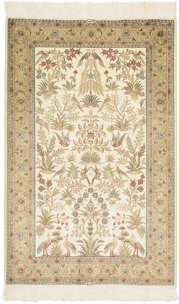 Hereke Tappeto orientale 80 x 120 (Cina) Annodato A Mano