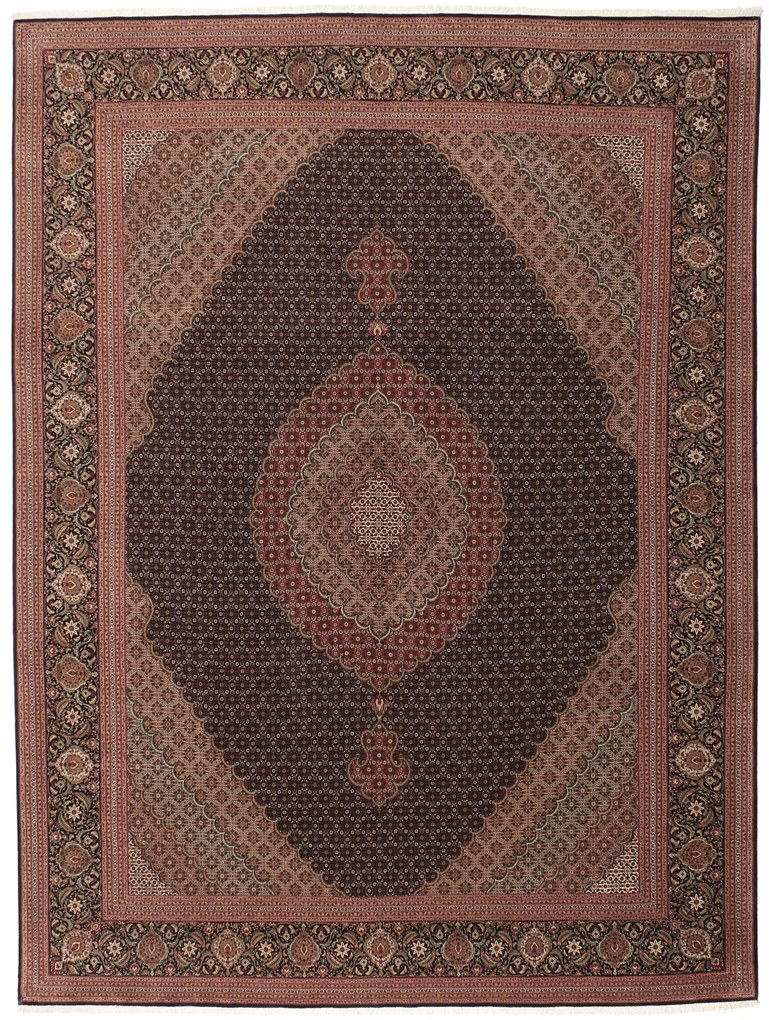 Tabriz Tappeto persiano 400x300 (Iran) Annodato A Mano