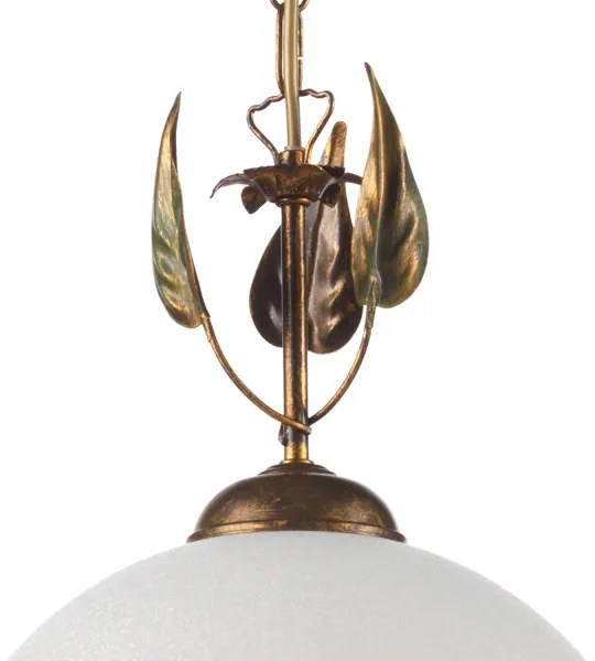 ONLI - Lampadario a sospensione con catena MIRA 1xE27/22W/230V diametro 40 cm