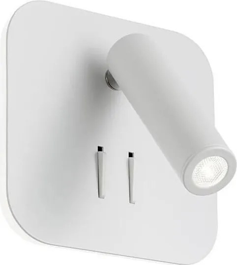 Redo 01-1491 - Lampada da parete QUDA LED/6W/230V + LED/3W CRI 90 bianca