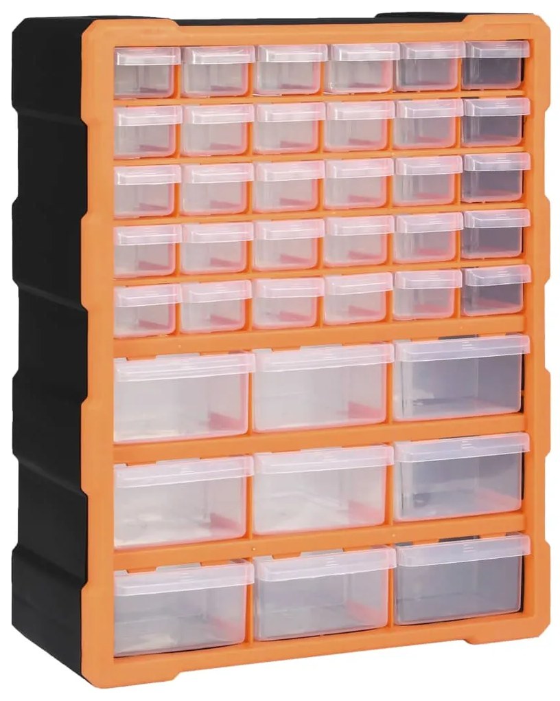 Mobile Contenitore Con 39 Cassetti 38x16x47 Cm /
