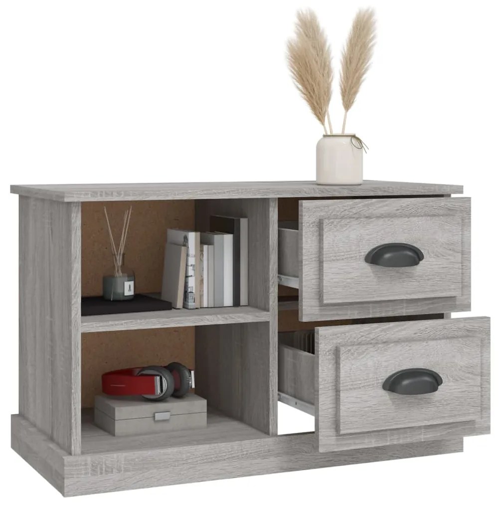 Mobile tv grigio sonoma 73x35,5x47,5 cm in legno multistrato