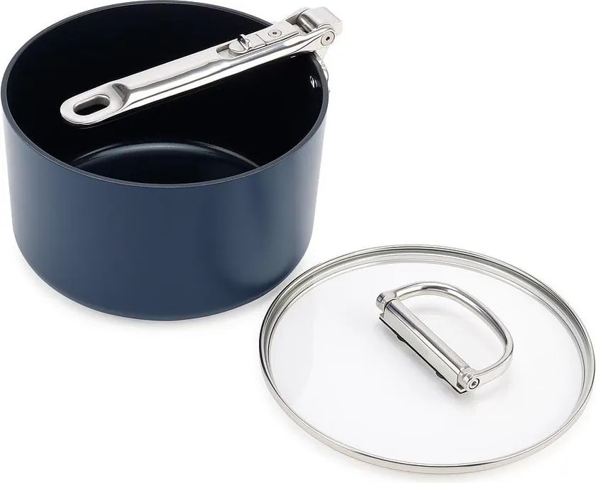 Pentola con coperchio incluso/con superficie in ceramica adatta all'induzione Space – Joseph Joseph