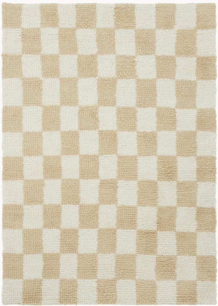 Tappeto a quadri fatto a mano Bilbao