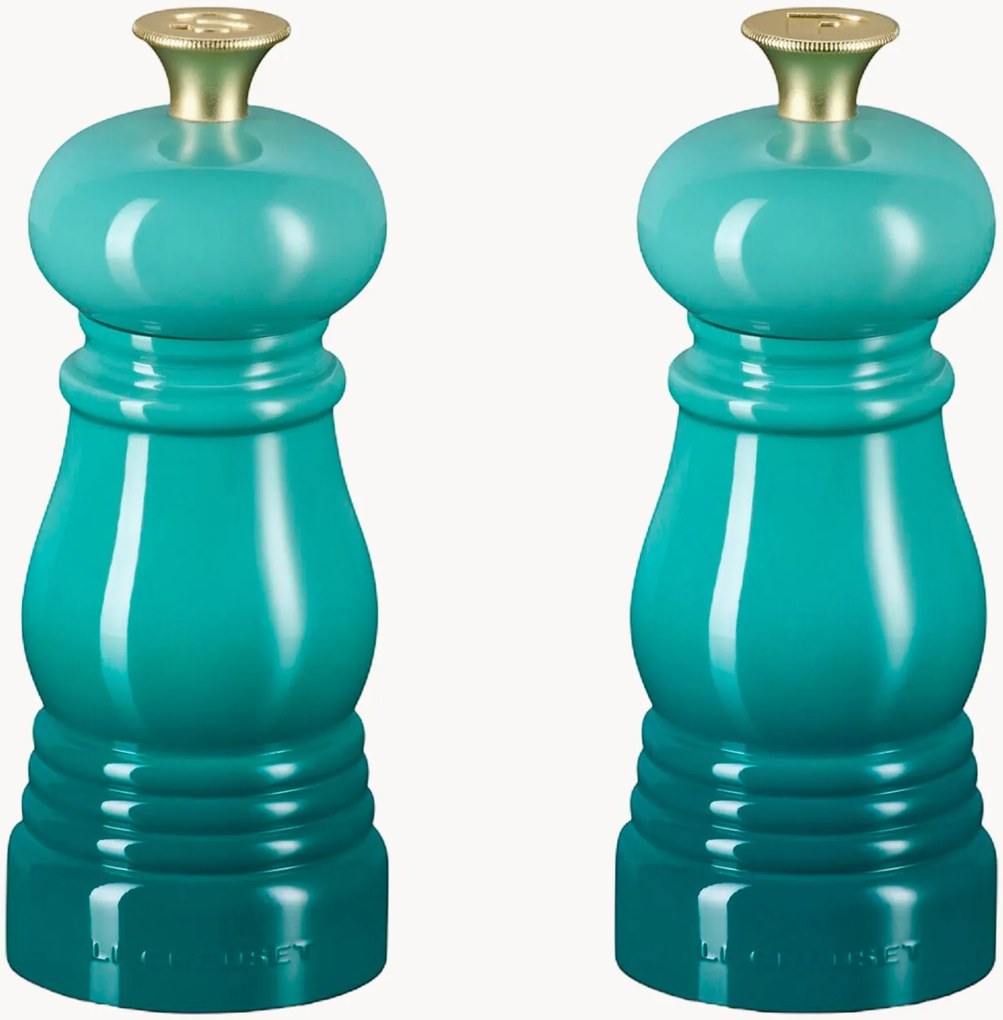 Set saliera e pepiera con macinino in ceramica Creuset, 2 pz