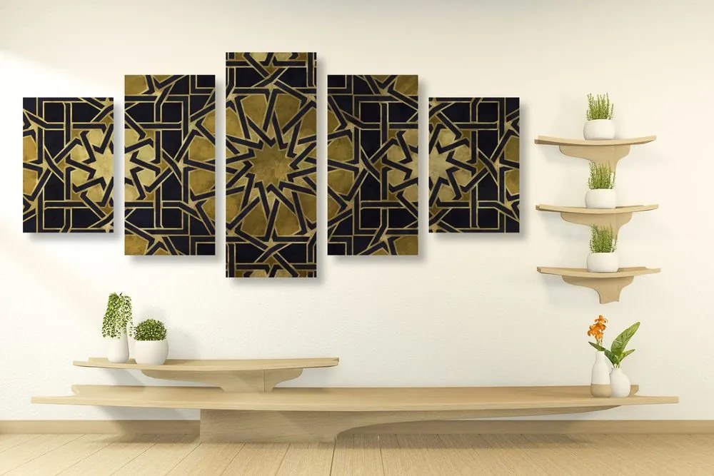 Quadri 5 pezzi – Mosaico orientale
