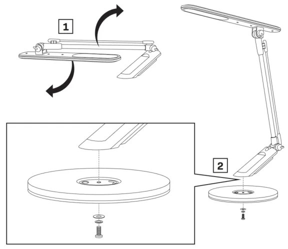 Lampada da tavolo LED dimmerabile con funzione Touch OPTIMUM LED/7W/230V 3000/4000/6000K