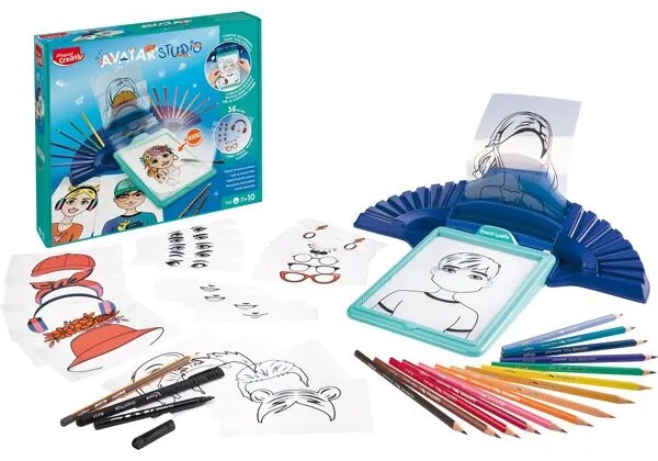 Set Maped Creativ Avatar Studio lavagna illuminata
