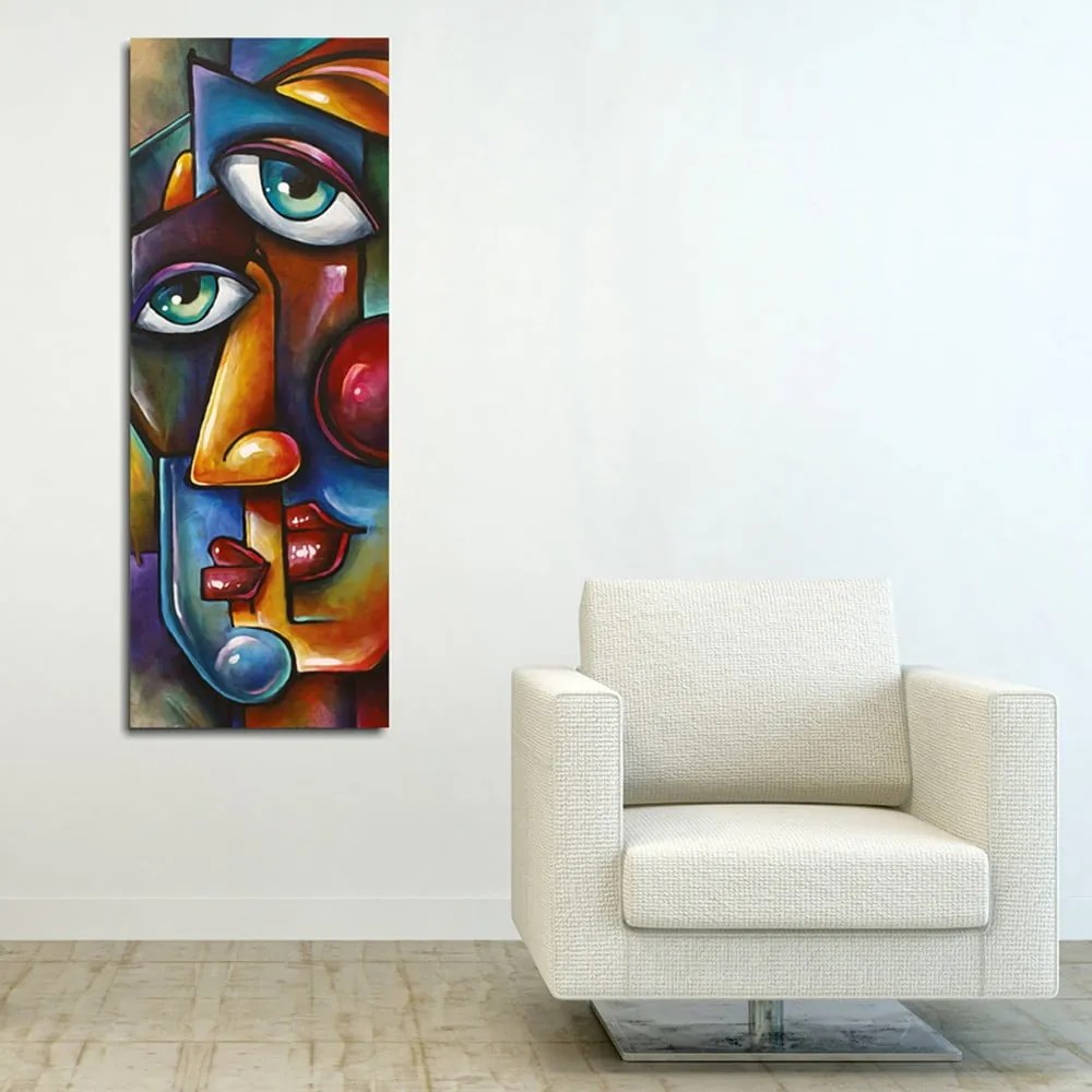 Pittura su tela Alina, 30 x 80 cm - Wallity