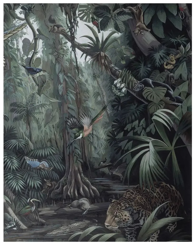 KEK Amsterdam Carta da parati panoramica Tropical Landscapes 8 - XS - 1.425m