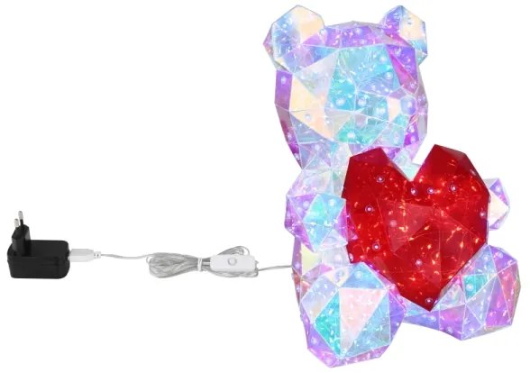 Globo 28058 - Decorazione da tavolo LED BRONDAR LED/6W/5V USB orso