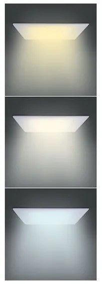 Solight WD145 - Pannello LED da incasso 24W/230V 3000/4000/6000K 30x30 cm bianco