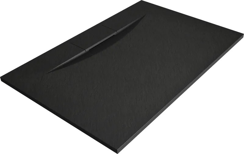 Mexen Egon piatto doccia rettangolare SMC 120 x 80 cm, nero - 4R708012