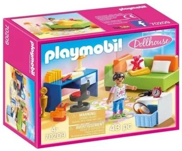 Playset Dollhouse Teenager's Room Playmobil 70209 (43 pcs)