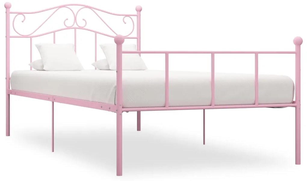 Giroletto Rosa İn Metallo 90x200 Cm /