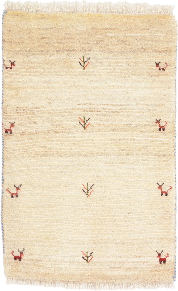 Gabbeh Tappeto 90 x 60 (Iran) Annodato A Mano