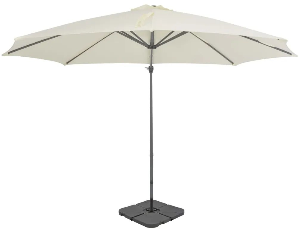 Ombrellone Da Giardino Con Base Portatile Sabbia /