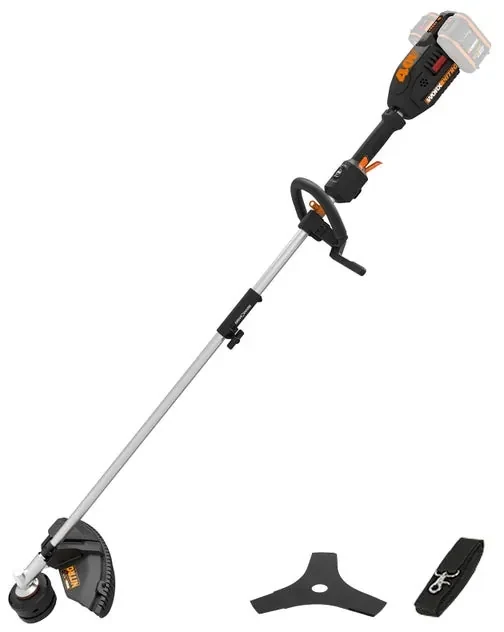 Decespugliatore a batteria brushless 40V batteria non inclusa in polipropilene WORX Powershare WG186E.92 impugnatura a d, testa in nylon 2 fili