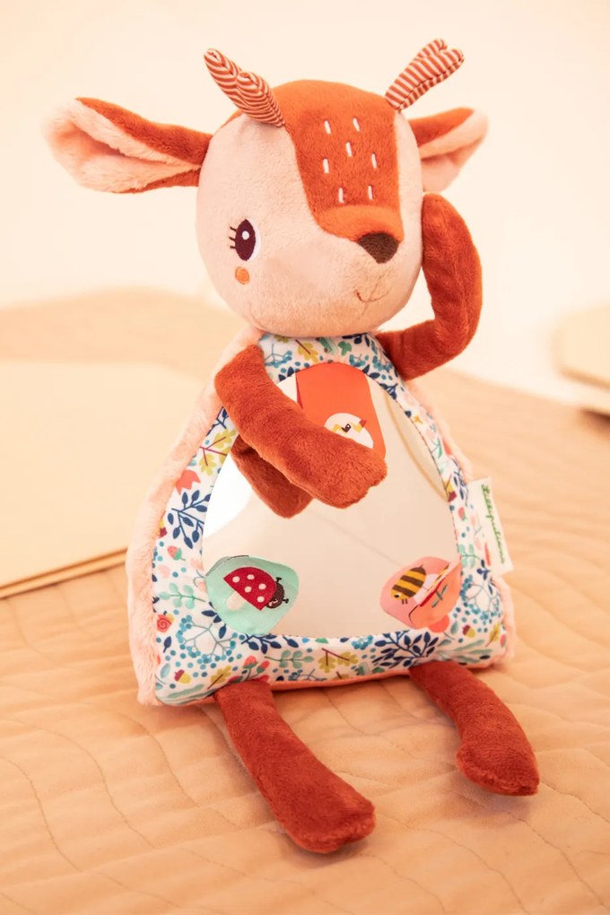 Lilliputiens - Giocattolo di stoffa con attività - Stella il cervo