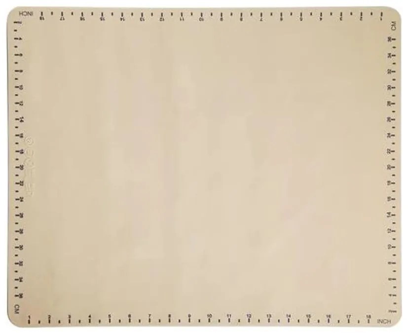 Tappetino da cucina in silicone TORO 52x42 cm crema