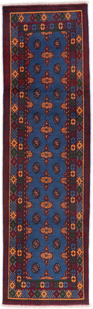 Afghan Tappeto orientale 280 x 80 (Afghanistan) Annodato A Mano