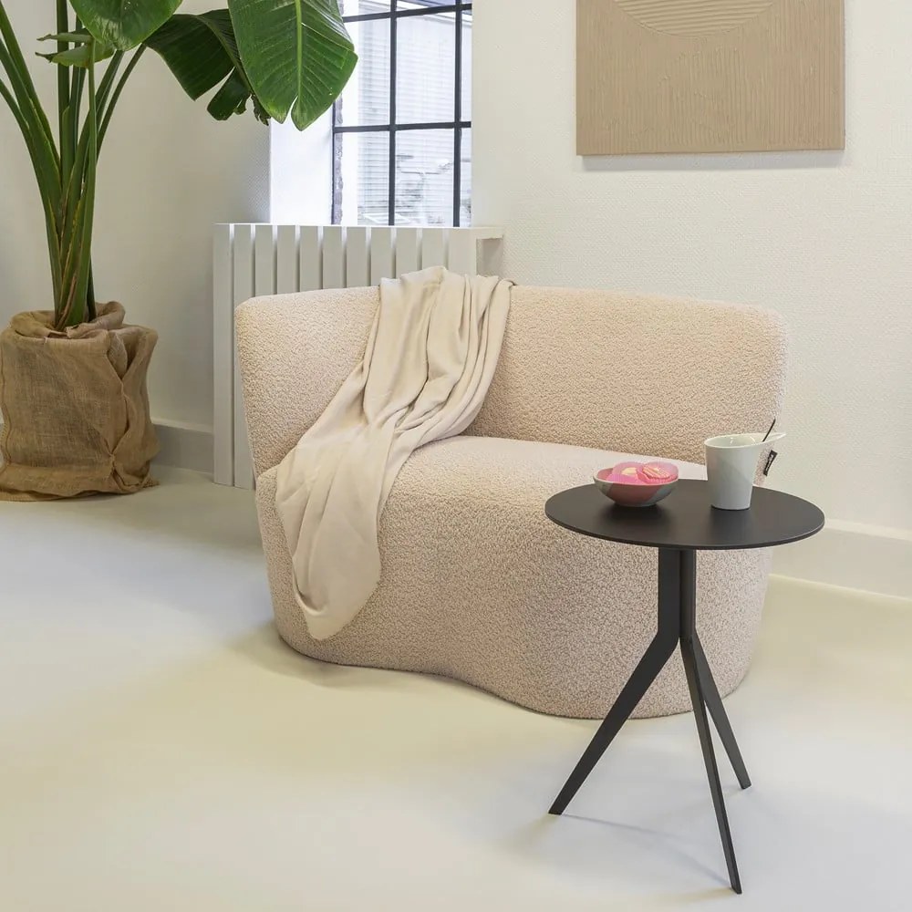 Tavolino rotondo in metallo ø 38 cm Daley – Spinder Design